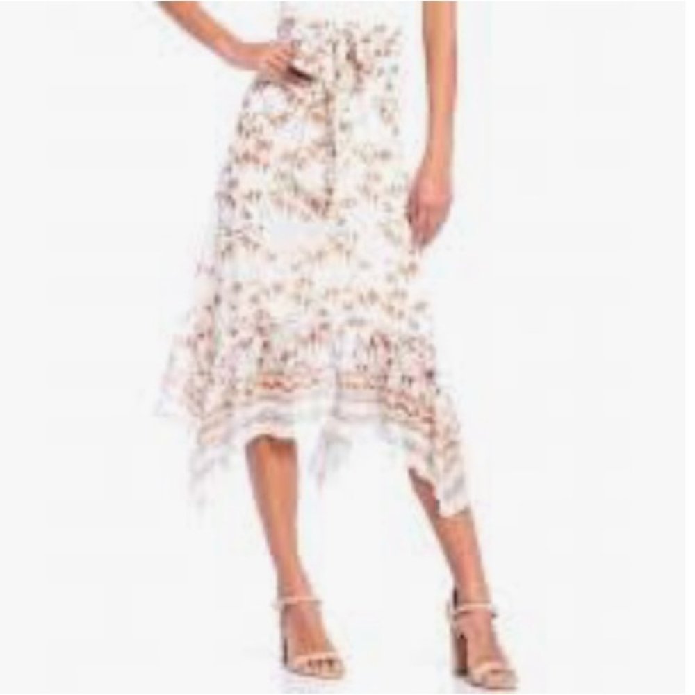 Large, Beautiful, floral skirt by Chelsea & Violet.